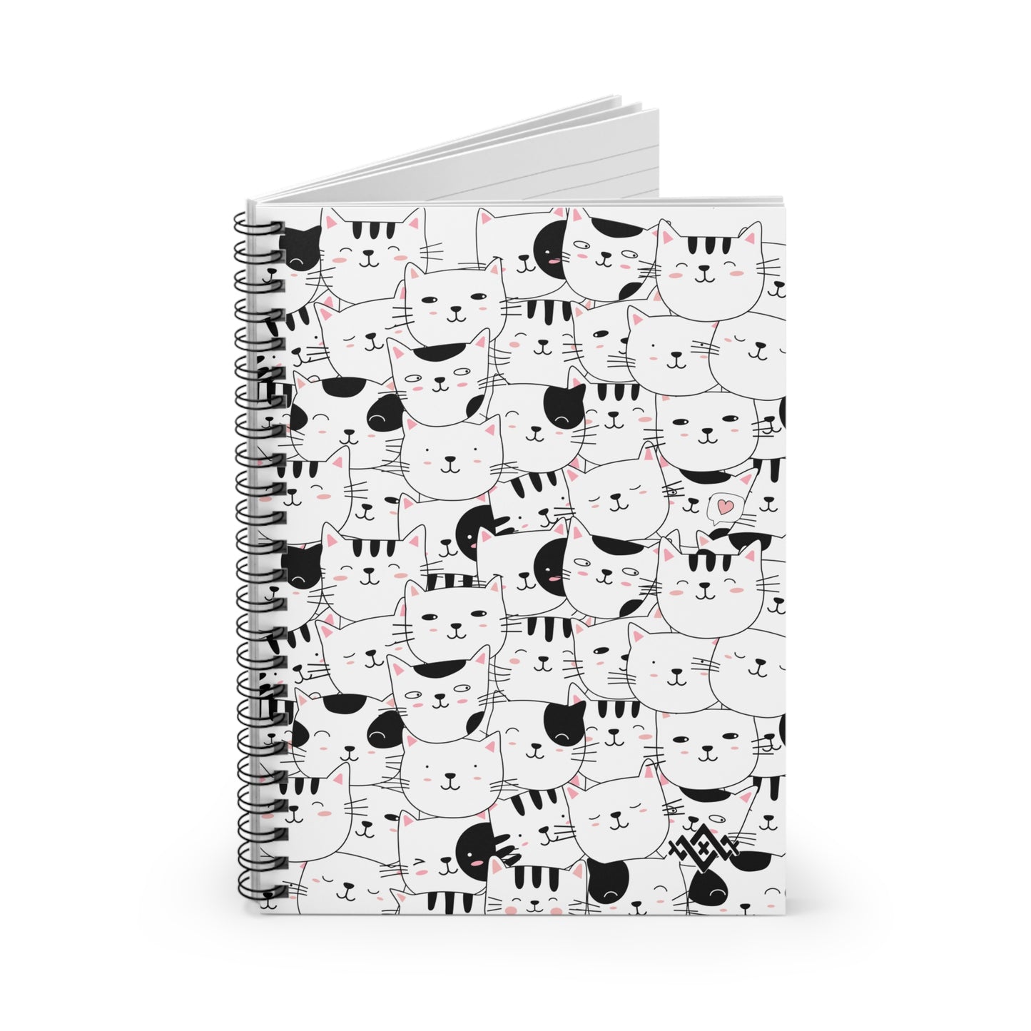 GU 'Cats Craze' Spiral Notebook