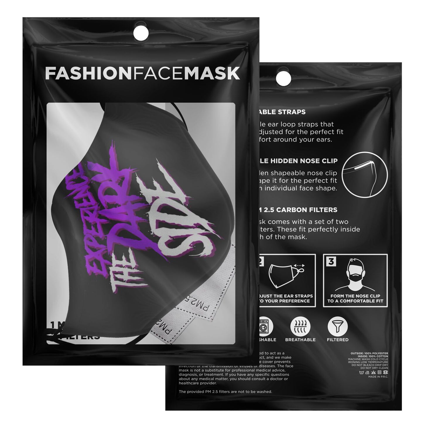 Dark Royal Nation 'Dark Side' Face Mask