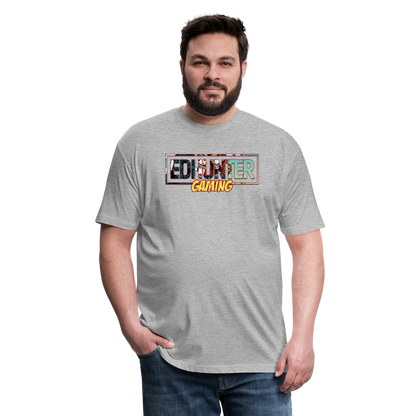 Ed Hunter Gaming Fitted T-Shirt - heather gray
