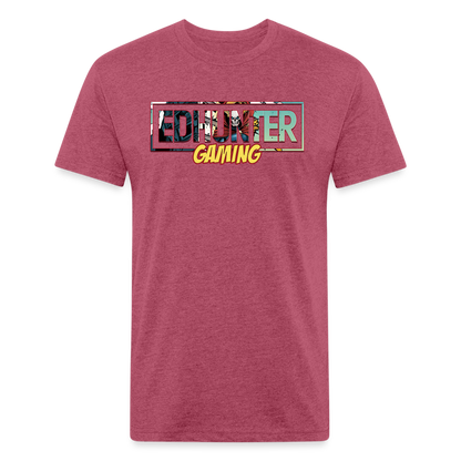 Ed Hunter Gaming Fitted T-Shirt - heather burgundy