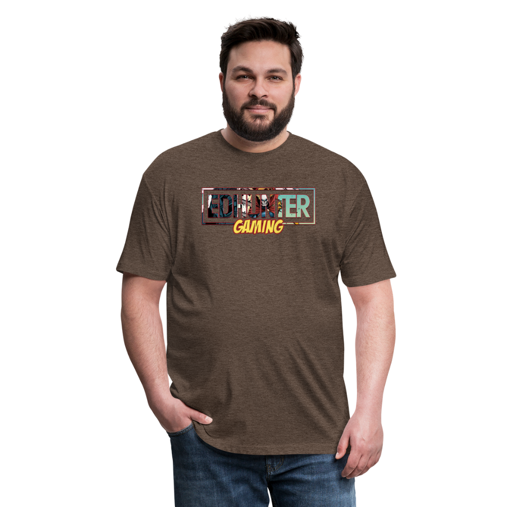 Ed Hunter Gaming Fitted T-Shirt - heather espresso