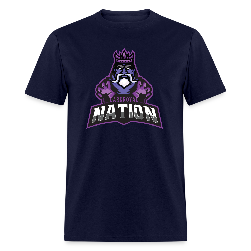 Adult Dark Royal Nation Classic T-Shirt - navy