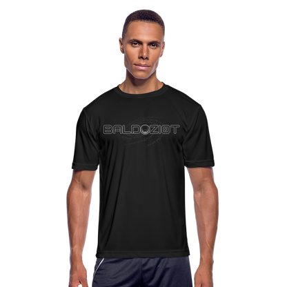 Men’s Baldoziot Moisture Wicking Performance T-Shirt - black