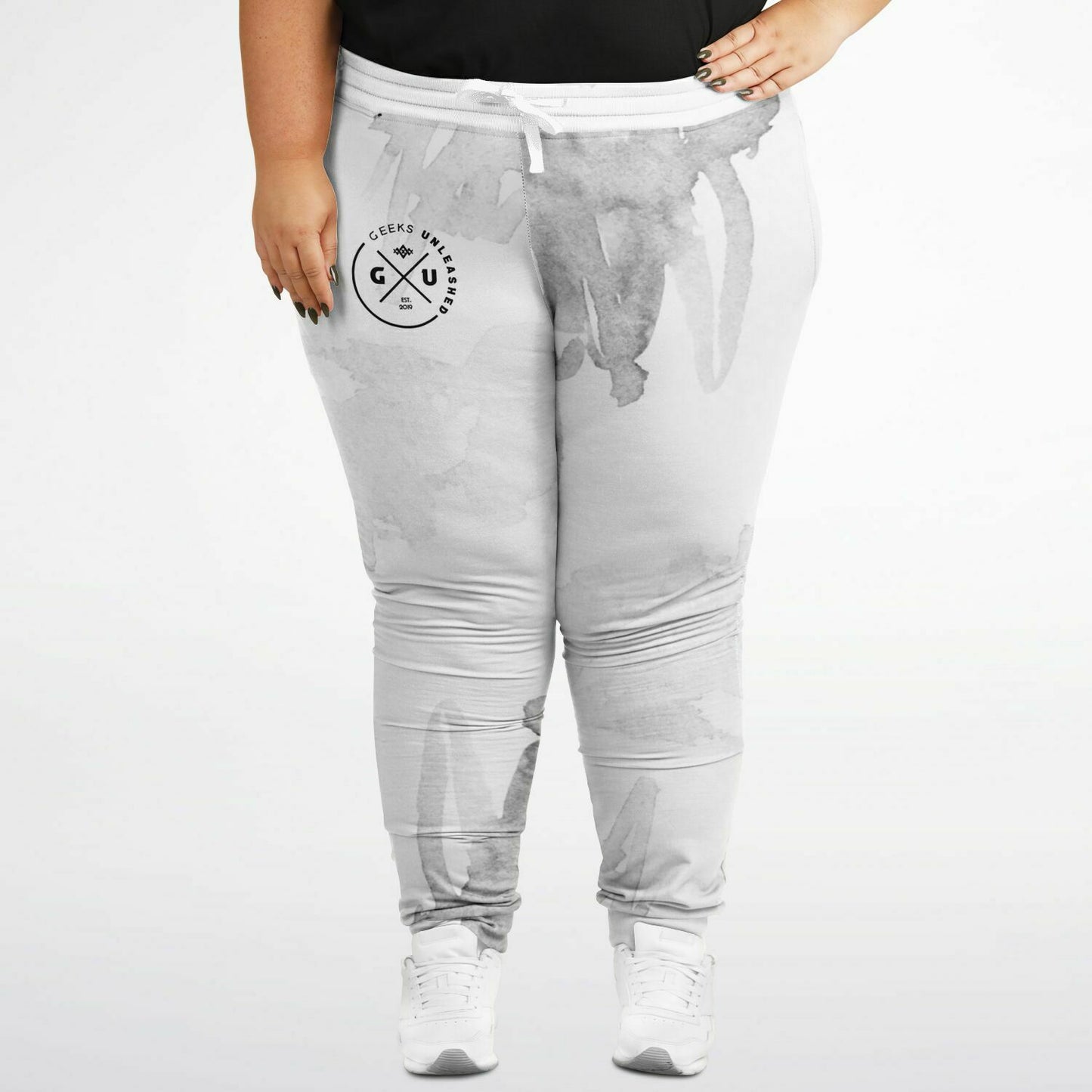 Adult All Over Print Fashion Plus Joggers