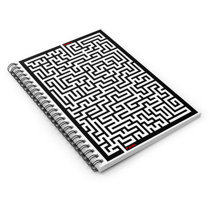 GU 'The Maze' Spiral Notebook