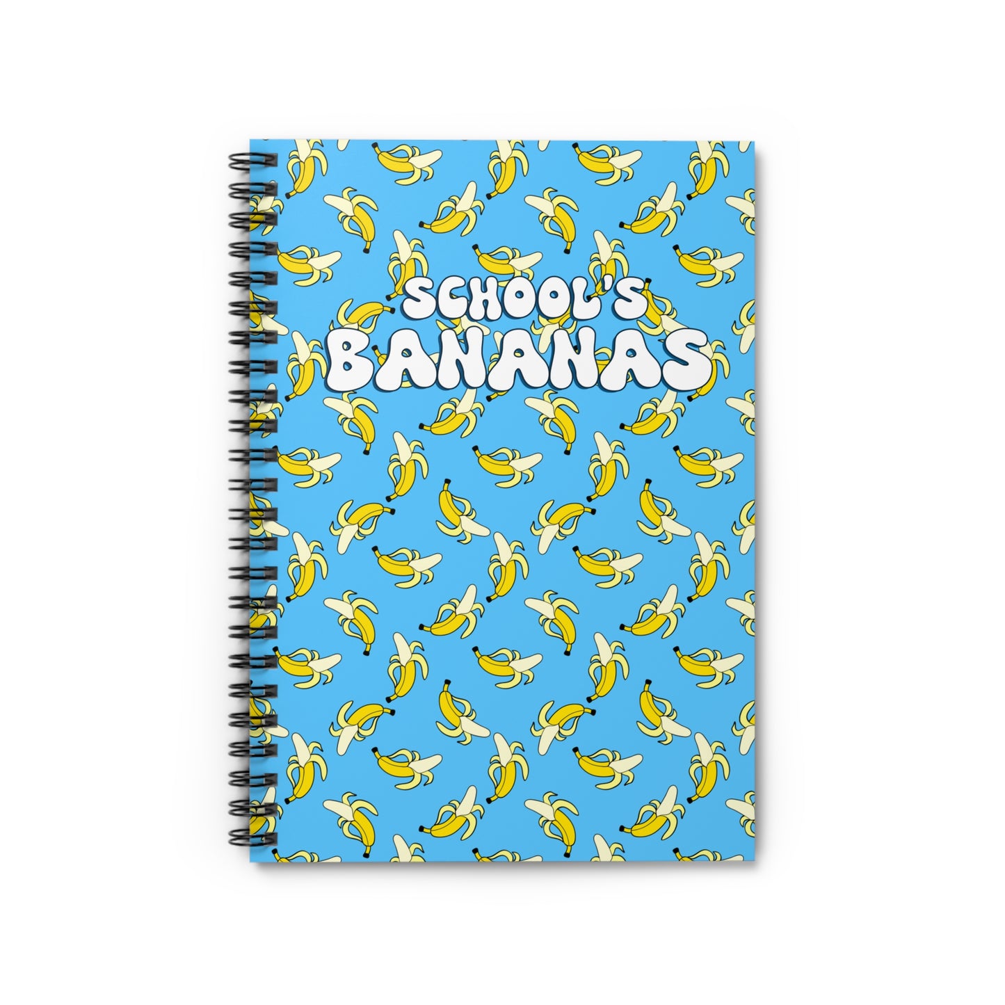 GU 'School's Banana's' Spiral Notebook