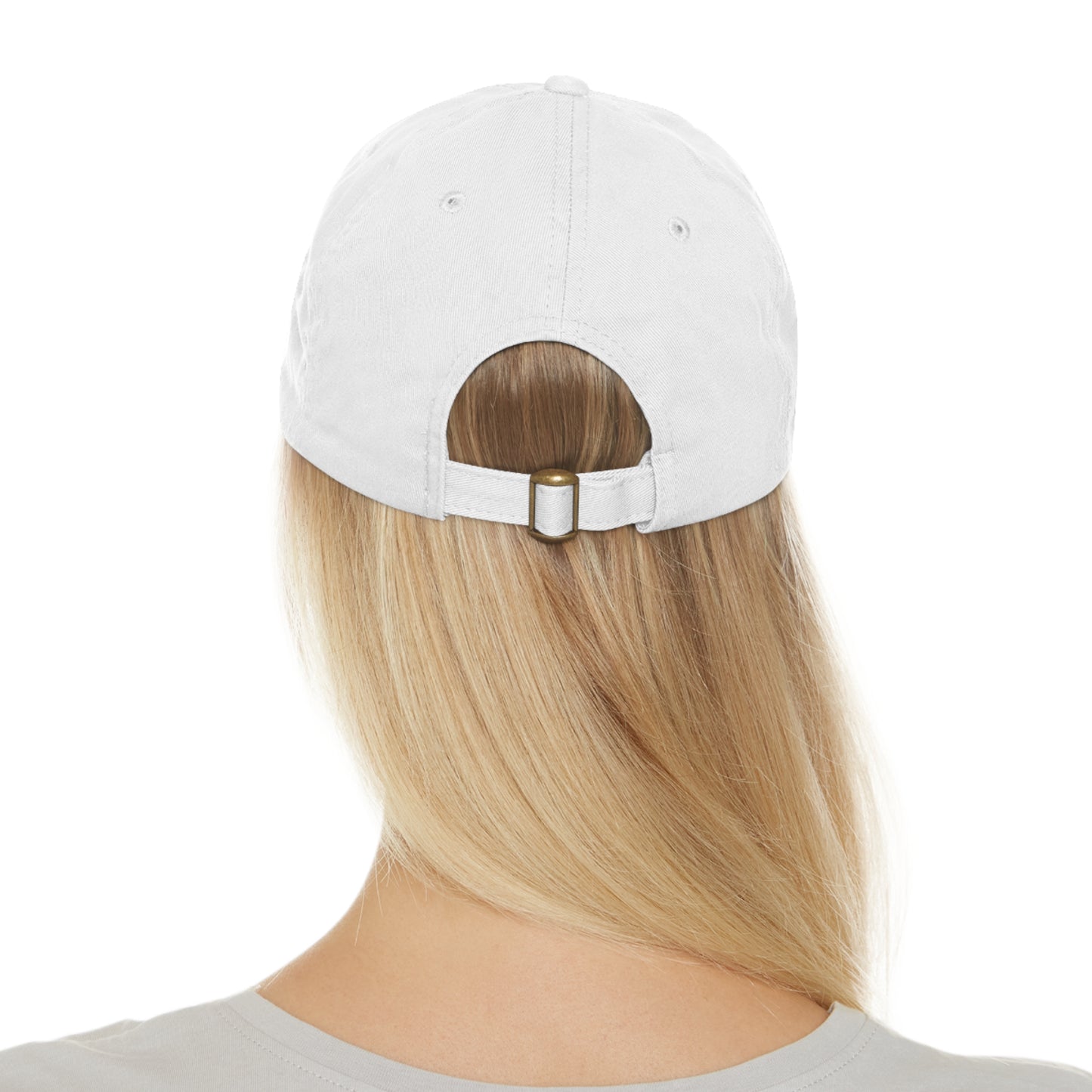 Leather Patch Dad Hat