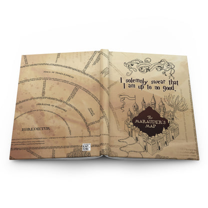 GU 'Marauder's Map' Hardcover Notebook
