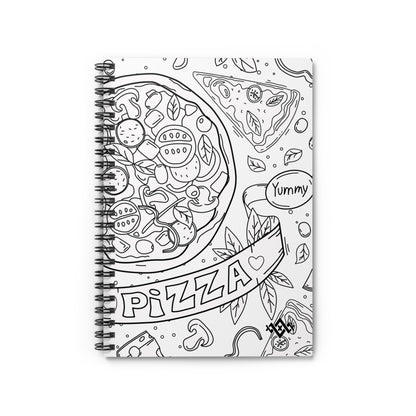 GU 'Pizza' Spiral Notebook