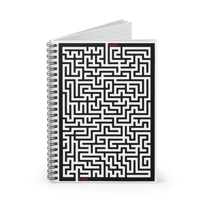 GU 'The Maze' Spiral Notebook