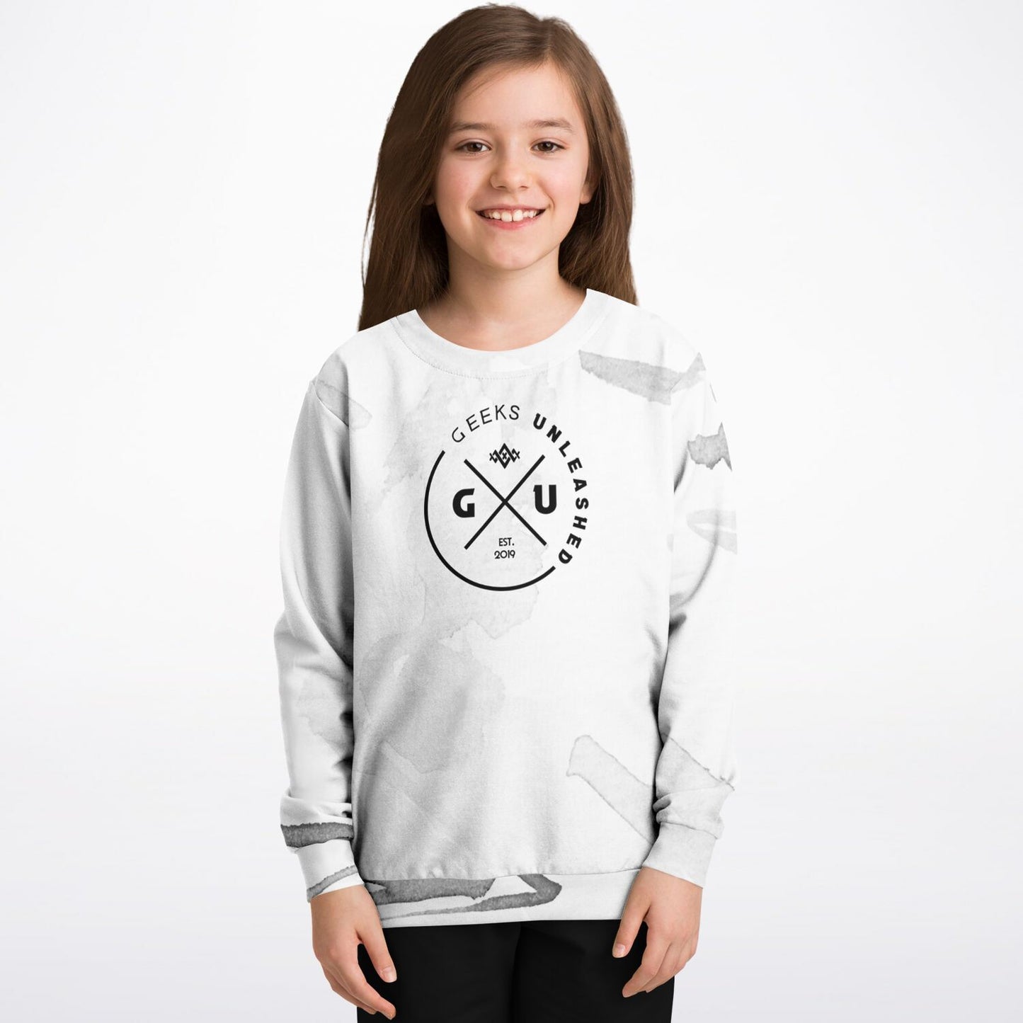 Youth All Over Print Athletic Sweatshirt