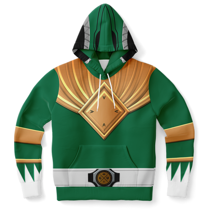 Adult MMPR Green Ranger Hoodie