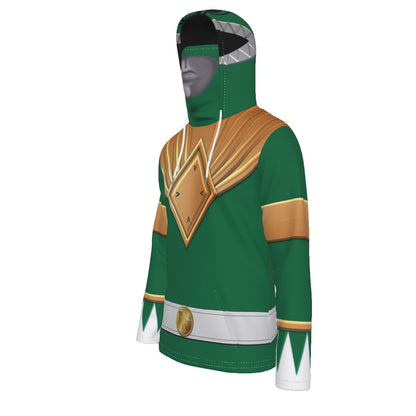 Men's REDGING3R 'Green Ranger' Fleece Hoodie With Mask