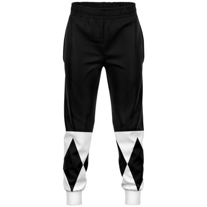 Youth MMPR Black Ranger Joggers