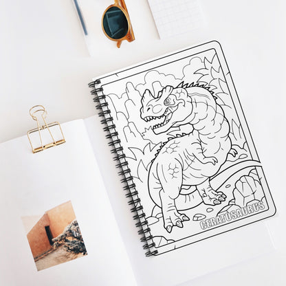 GU 'Dinosaur' Spiral Notebook