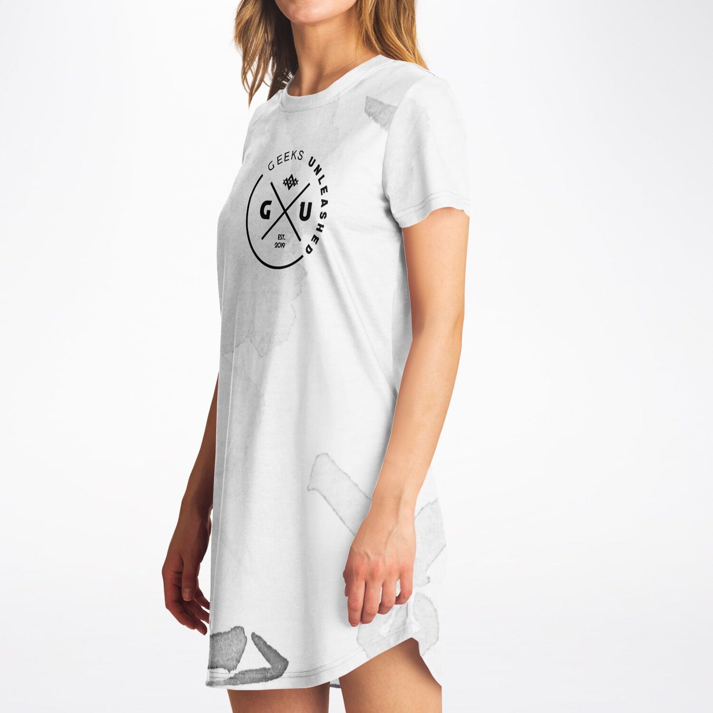 Women's All Over Print T-shirt Dress