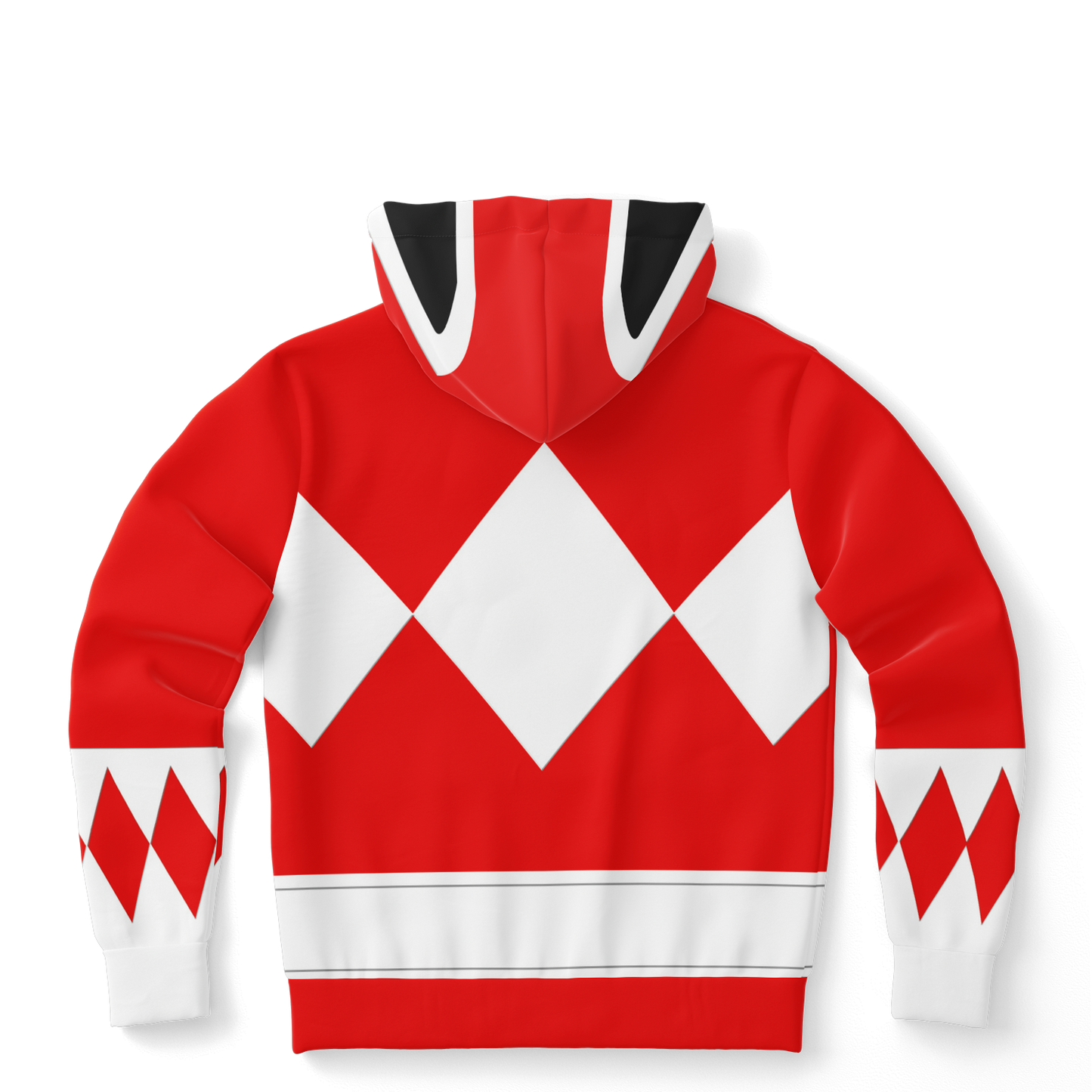Adult MMPR 'Red Ranger' Fashion Hoodie