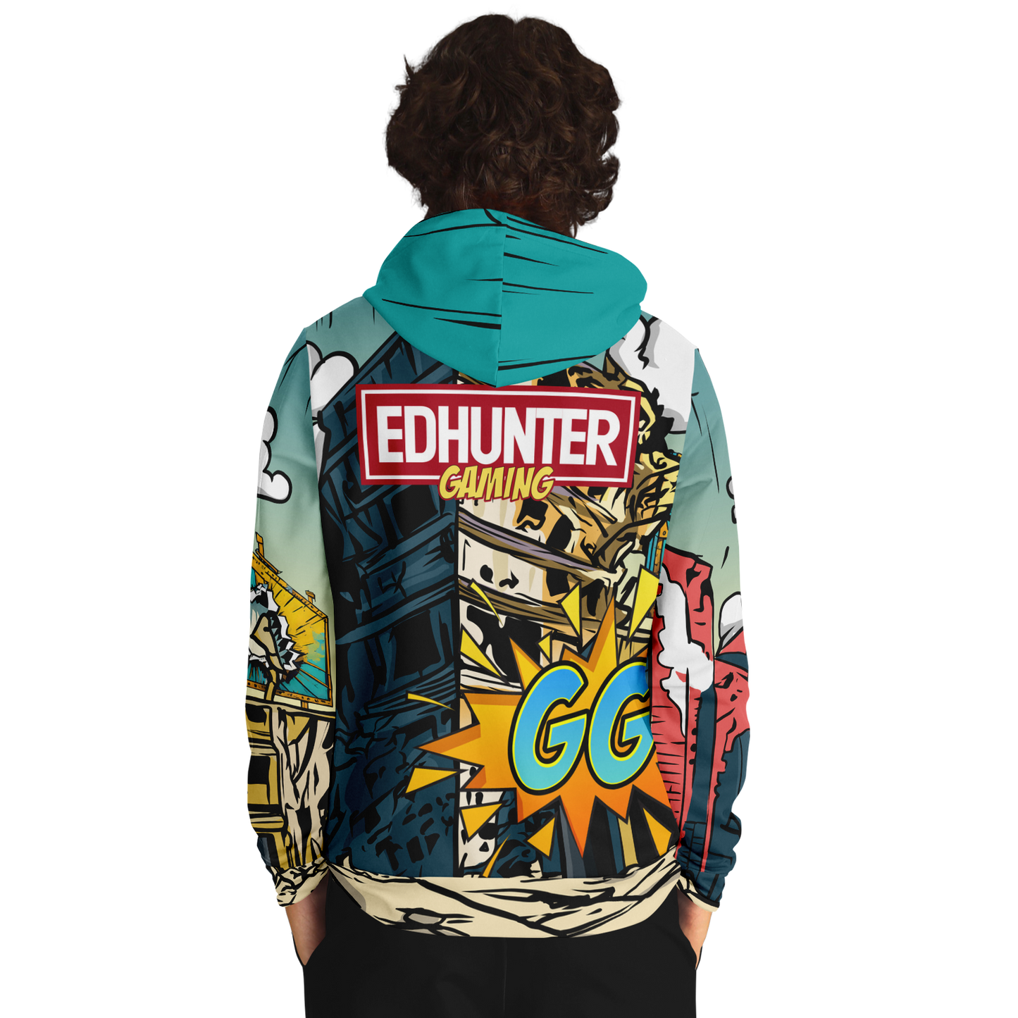 Adult Ed Hunter Gaming Fashion Hoodie
