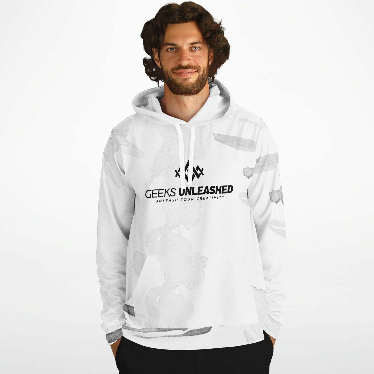 Adult All Over Print Athletic Hoodie