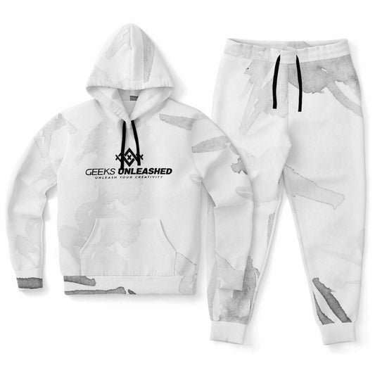 Adult All Over Print Athletic Hoodie & Jogger Set