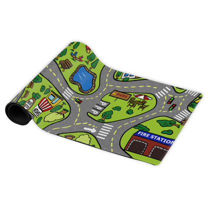 GU 'Classic Roadmap' All Over Print Large Mouse Pad