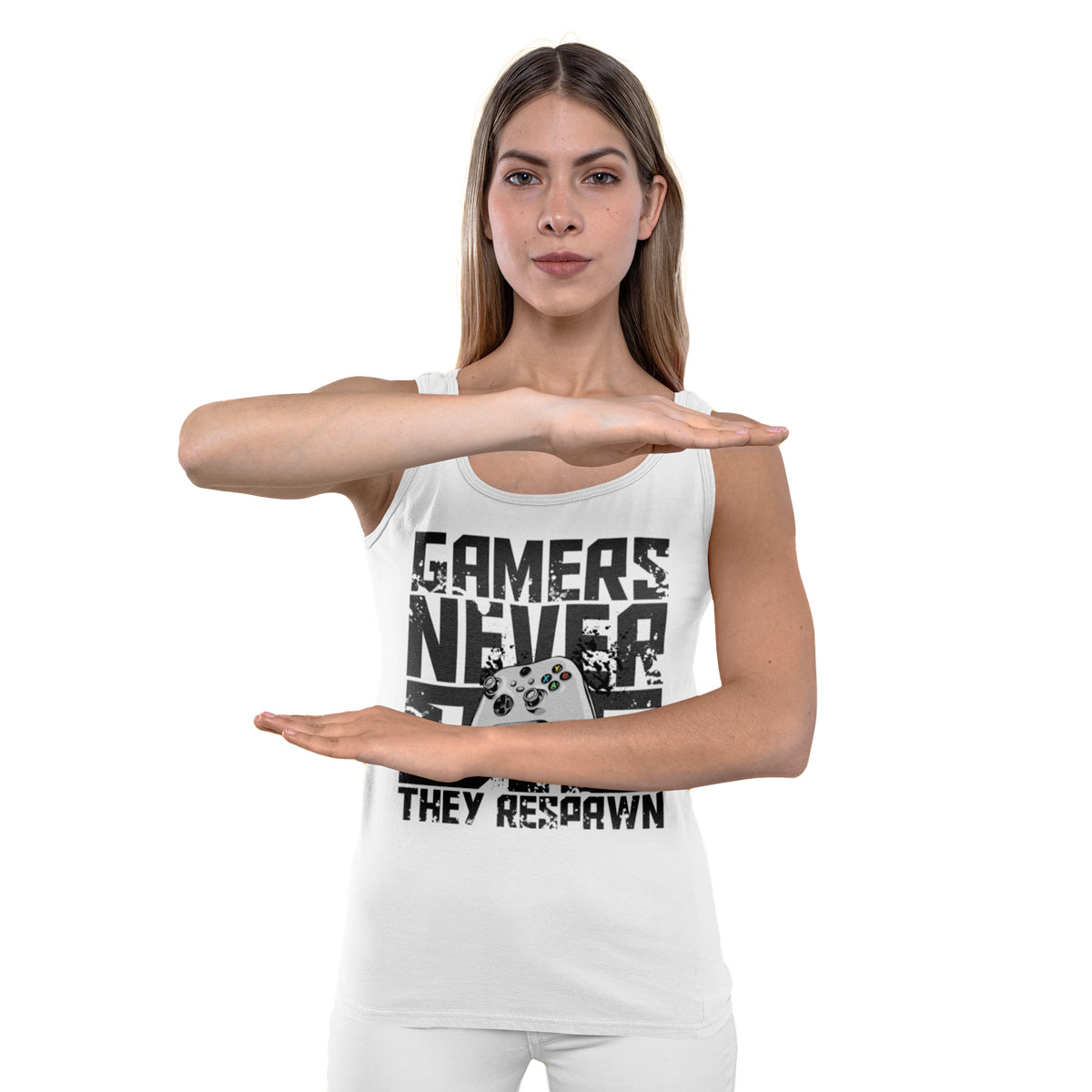 Women's Gamers Never Die Tank Top - Next Gen