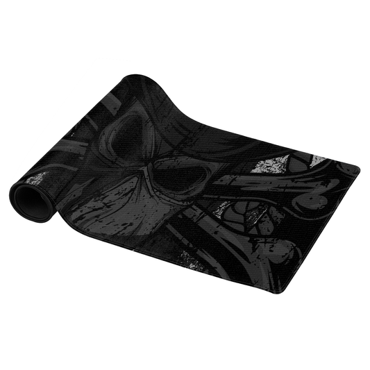 Texas Outlaw Skull and Bones Large Mouse Pad