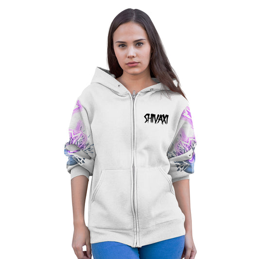 Shivaxi RLCraft All Over Print Zipped Fashion Hoodie