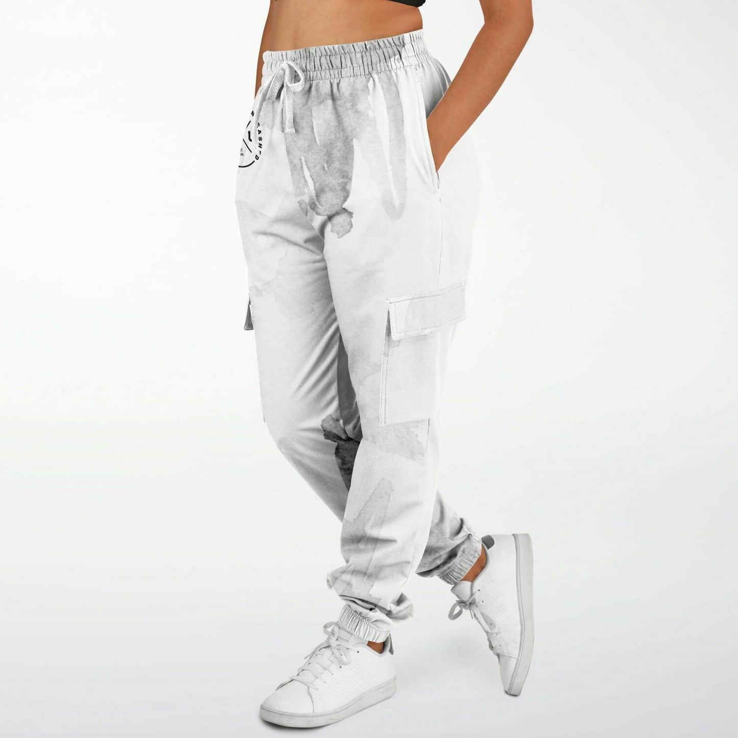 Adult All Over Print Athletic Cargo Pants