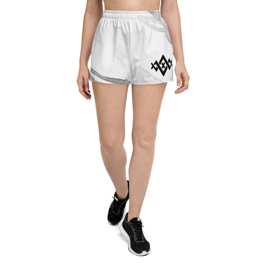 Women's All Over Print Recycled Athletic Shorts