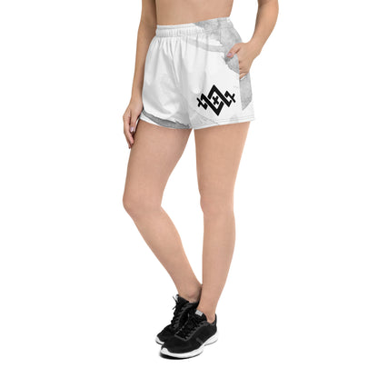 Women's All Over Print Recycled Athletic Shorts