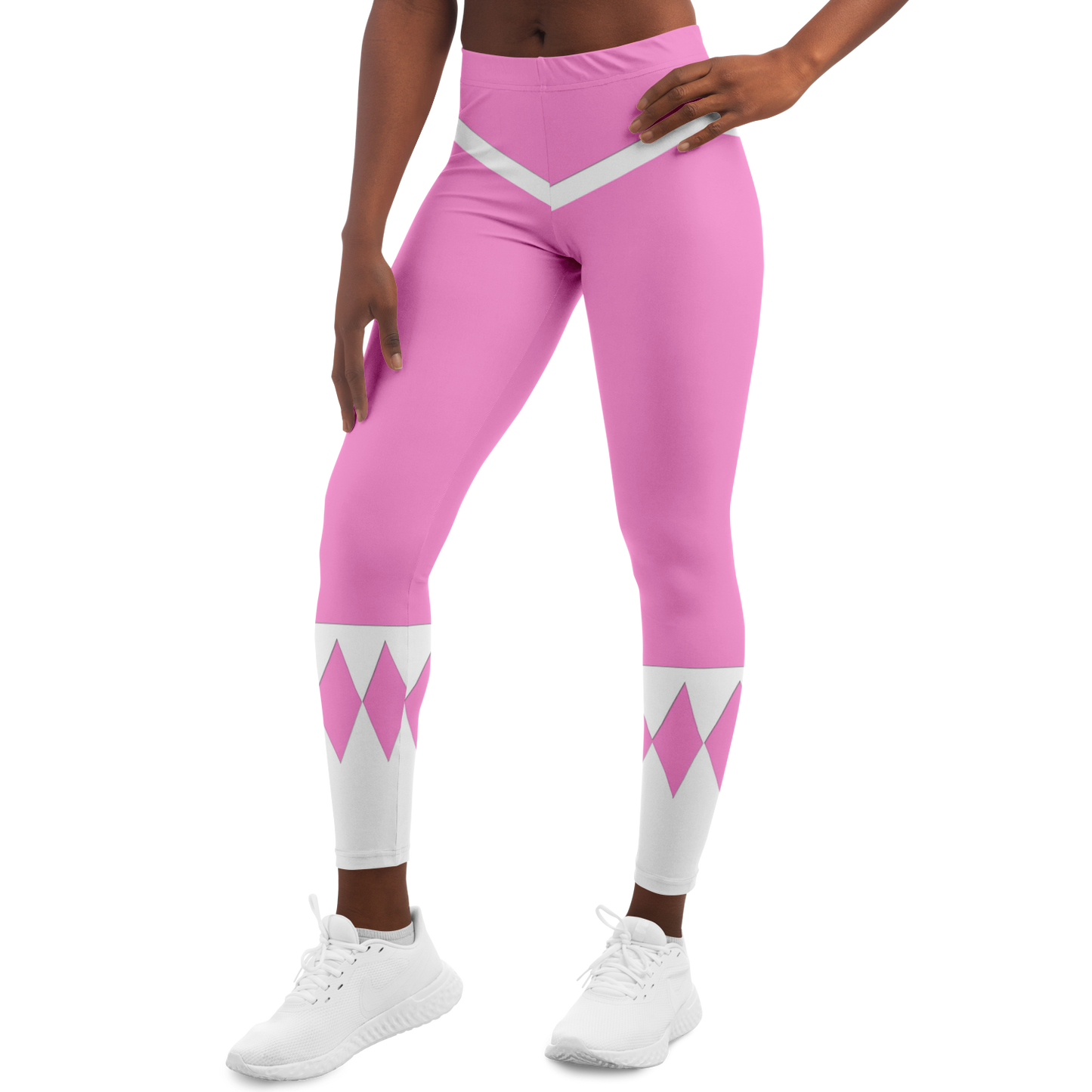 Womens MMPR Pink Ranger Leggings