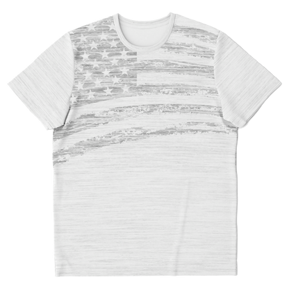 GU 'USA' Heather All Over Print T-Shirt