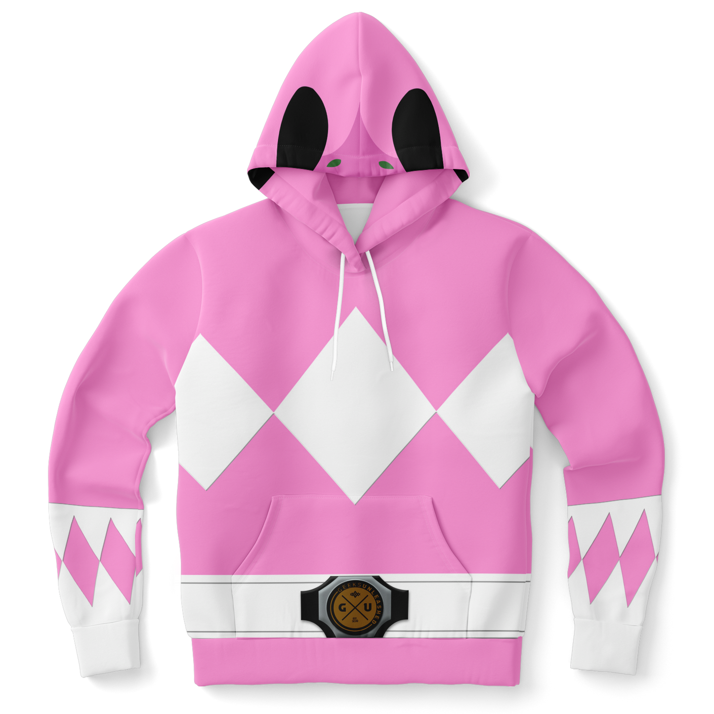 Adult MMPR Pink Ranger Hoodie