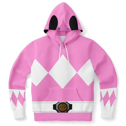 Adult MMPR Pink Ranger Hoodie