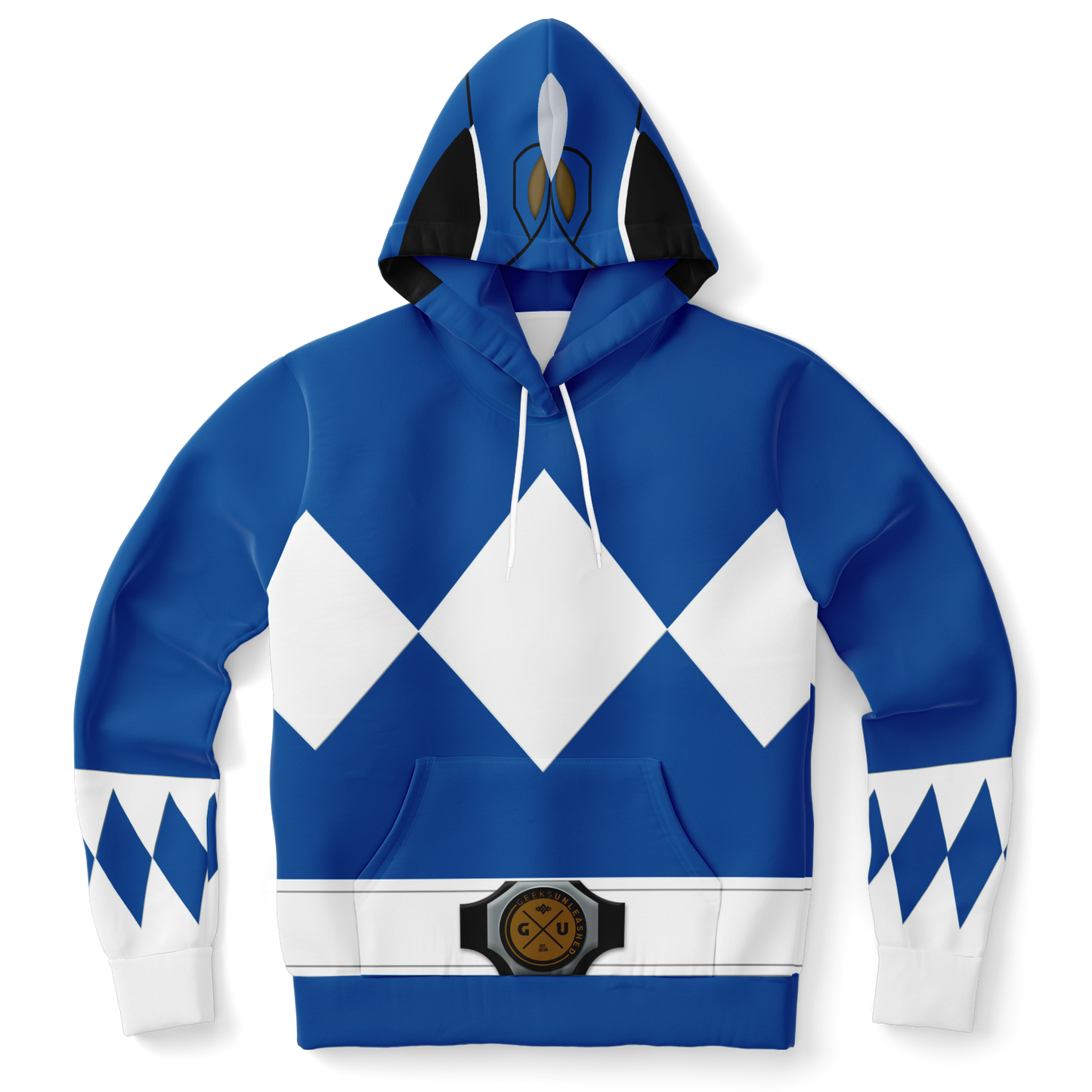 Adult MMPR Blue Ranger Hoodie
