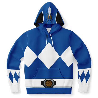 Adult MMPR Blue Ranger Hoodie
