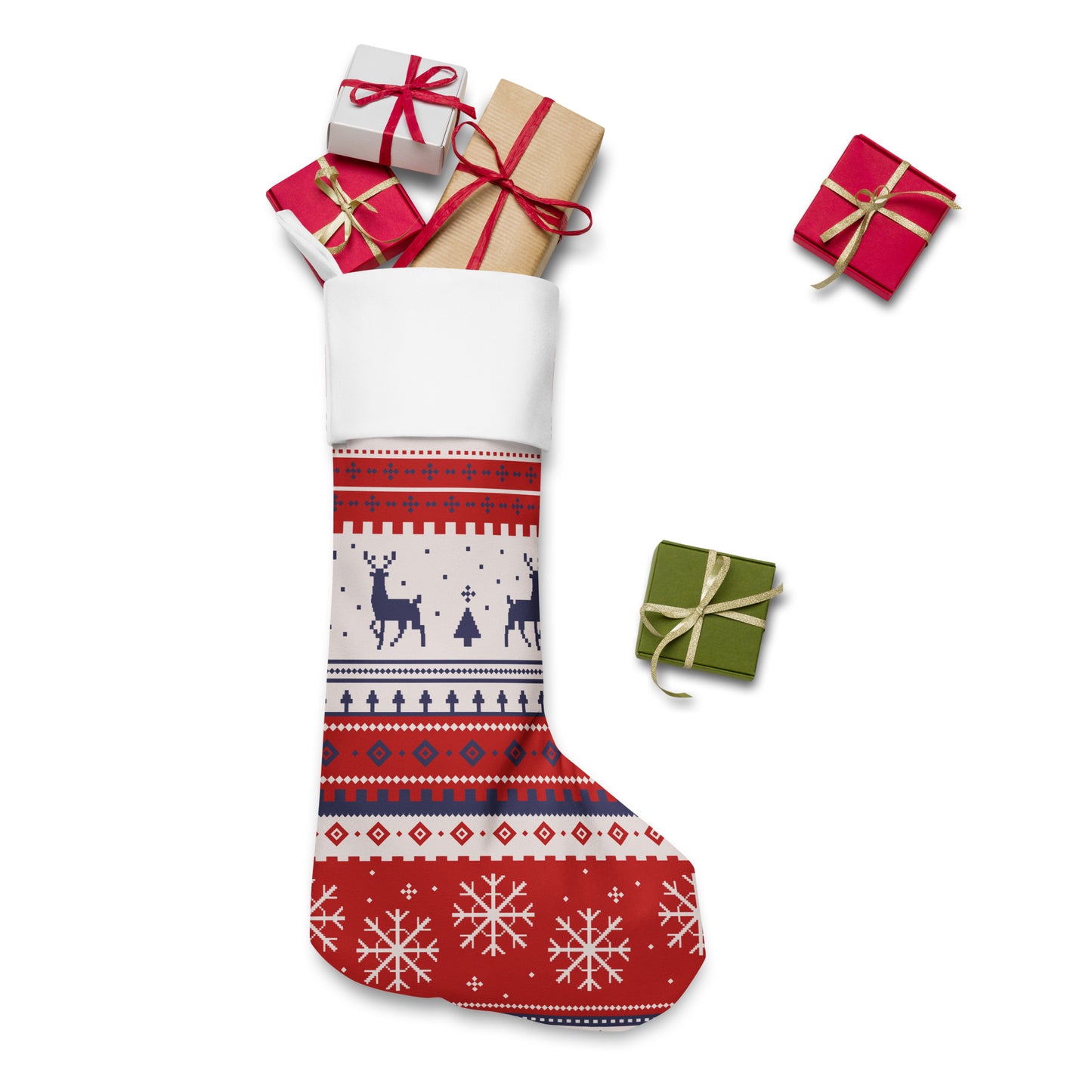 Peppermint Christmas Stocking