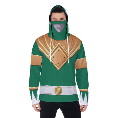 Men's REDGING3R 'Green Ranger' Hoodie With Mask