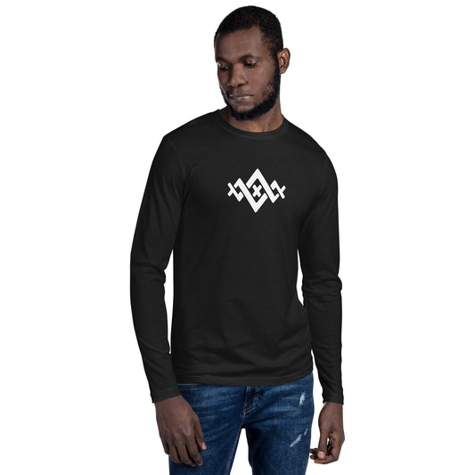 Men's Long Sleeve Fitted T-Shirt