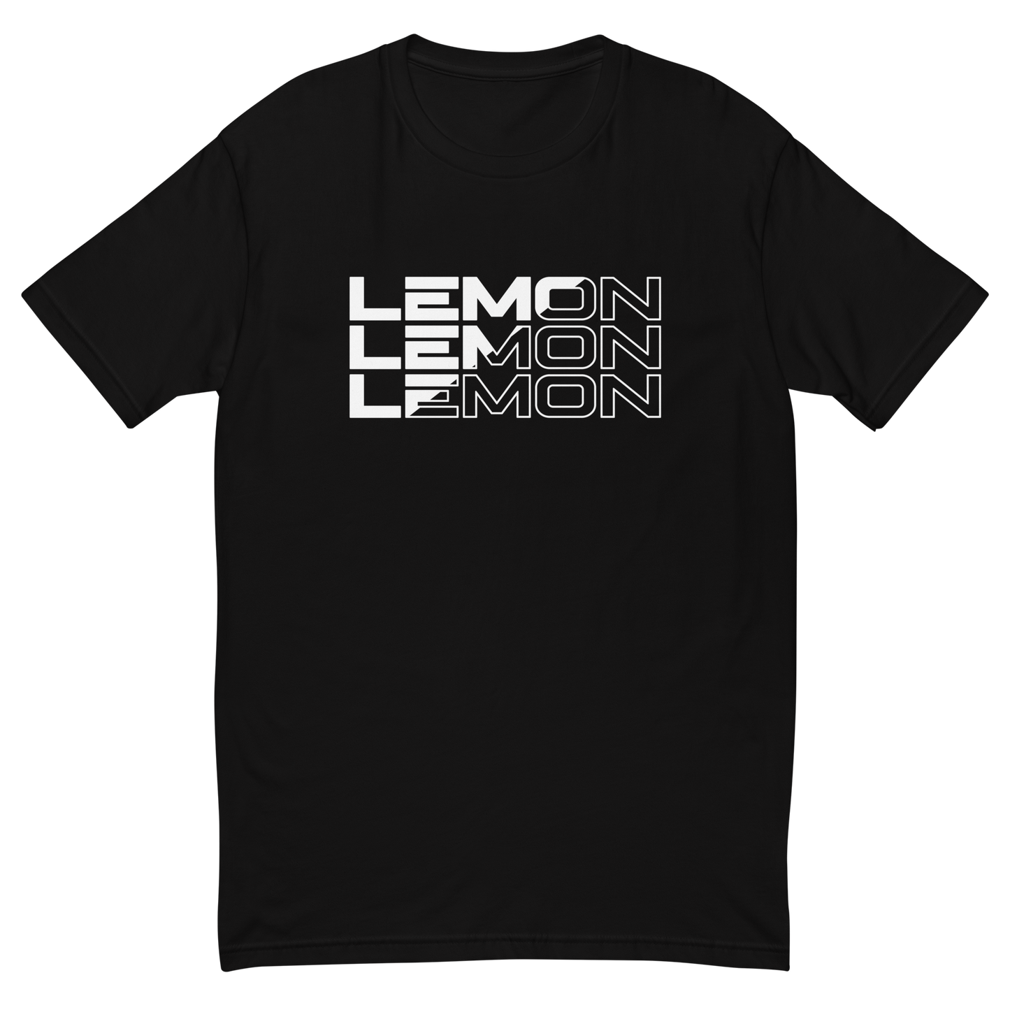 Adult LEMON Contrast Fitted T-Shirt