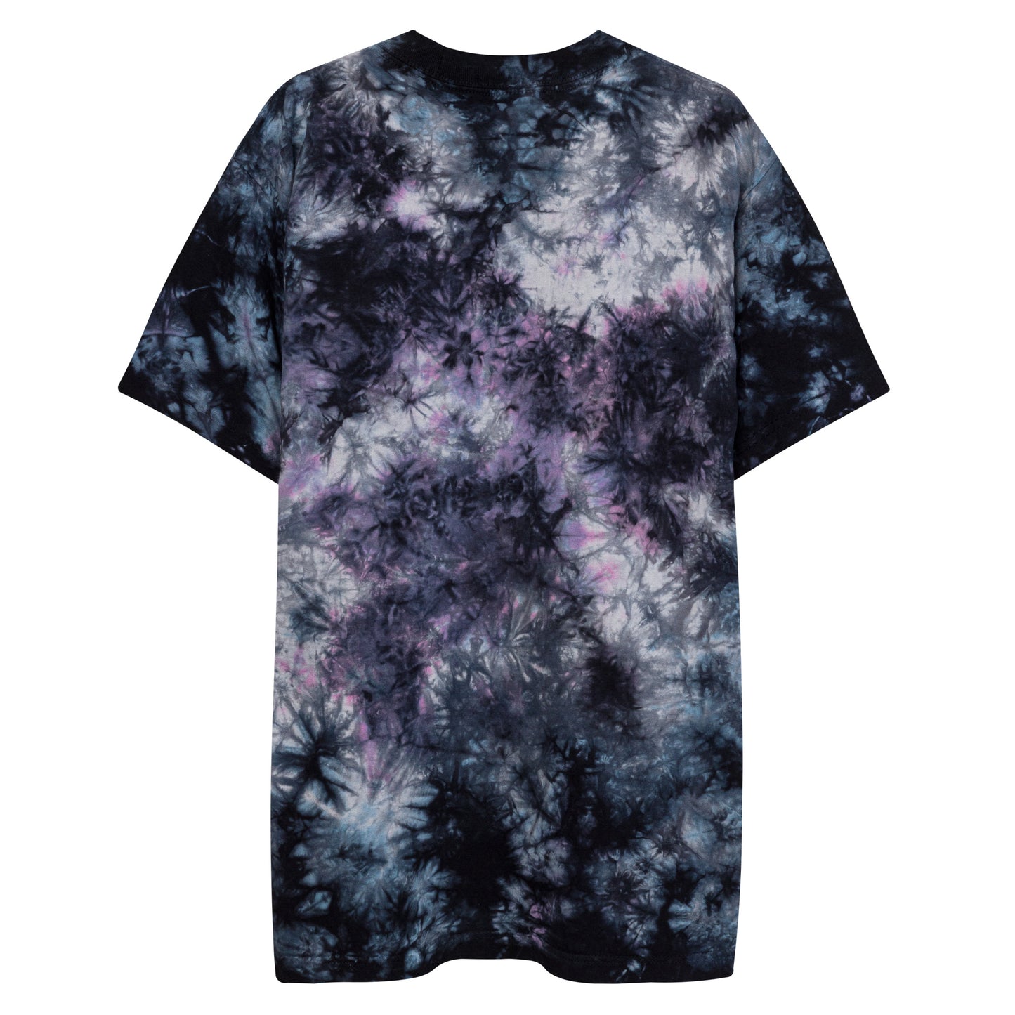 Oversized Embroidered Tie-dye T-shirt
