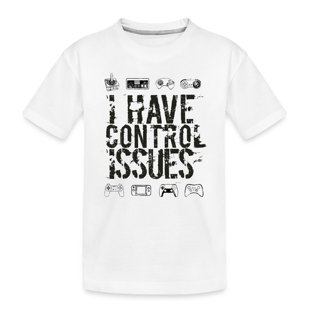 Toddler 'Control Issues' Organic T-Shirt