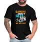 GU 'Gamers Don't Quit' Men’s Premium Organic T-Shirt - black