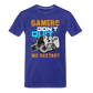 GU 'Gamers Don't Quit' Men’s Premium Organic T-Shirt - royal blue