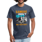 GU 'Gamers Don't Quit' Fitted T-Shirt - heather navy