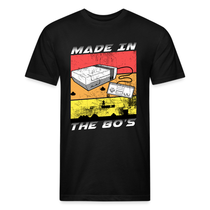 GU 'Made in the 80's' Fitted T-Shirt - White - black