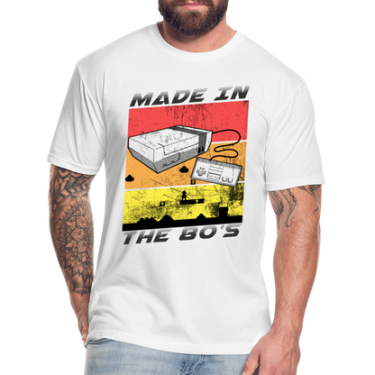 GU 'Made in the 80's' Fitted T-Shirt - white