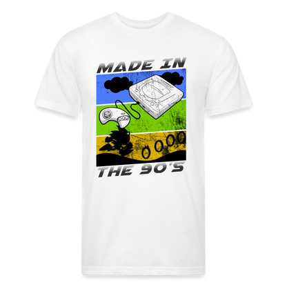 GU 'Made in the 90's' Fitted T-Shirt - white