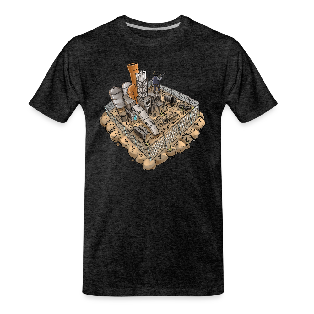 PhillyBird Gaming Men’s Premium Organic T-Shirt - charcoal grey